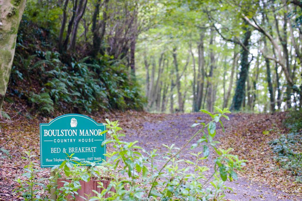 Hostal Boulston Manor Haverfordwest Exterior foto